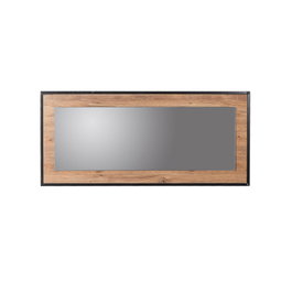Hanah Home Espejo Decorativo Quantum İdea 150 Pino Atlántico y Negro
